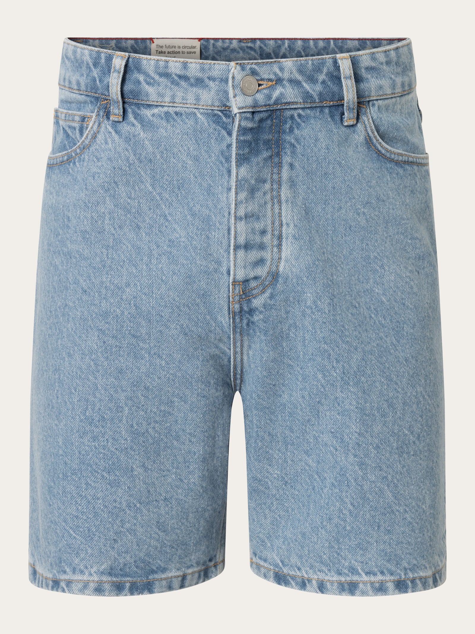 Bleached denim shorts new arrivals