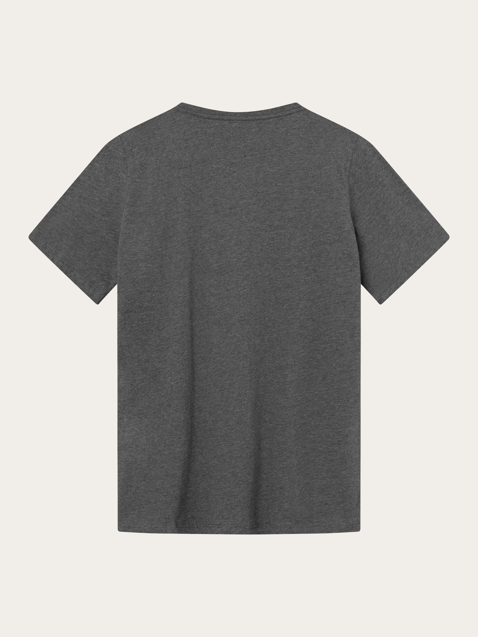 Regular fit Basic tee - Dark Grey Melange von