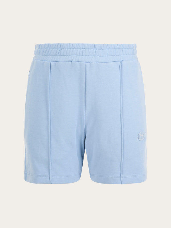KnowledgeCotton Apparel - WMN Sweat shorts Shorts 1349 Chambray Blue