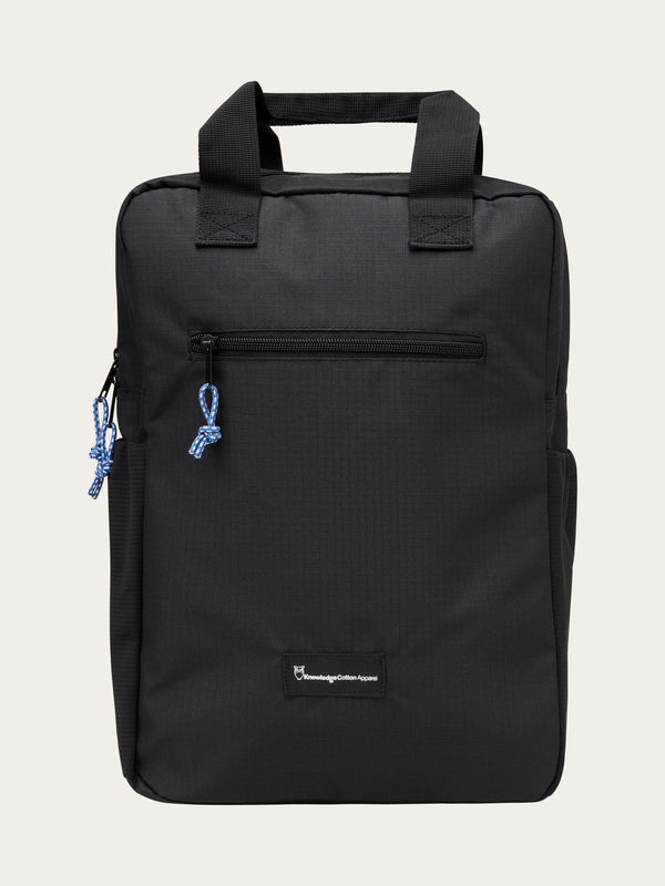 KnowledgeCotton Apparel - UNI Unisex Backpack 30L Bags 1300 Black Jet